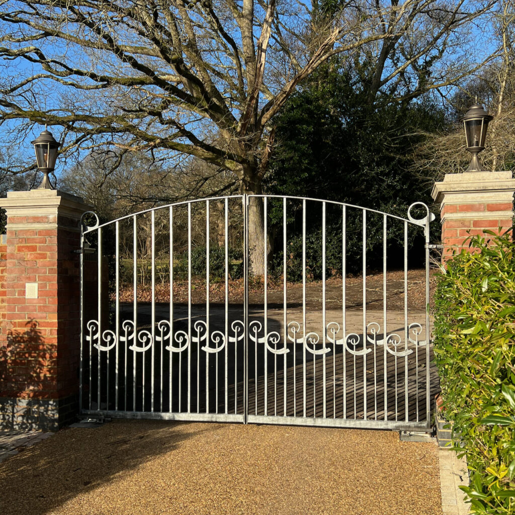 Arnolds Entrance Gates - James Price Blacksmith Ltd